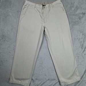 Woolrich Men's Khakis Size 40‎ (40in. x 29in.) 100% Cotton Flat Front